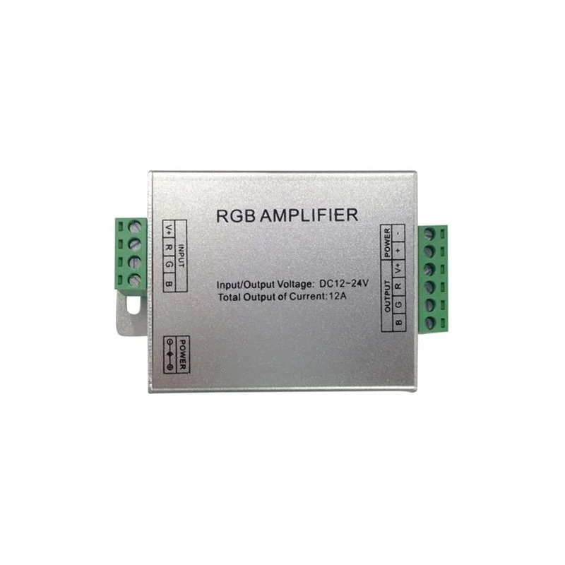 Amplificator Banda RGB 12-24V 12A - Magelectrocon