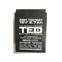Acumulator Plumb Acid 12V 2.7AH TED - Magelectrocon