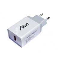 Incarcator USB 2.4A alb ALIEN - Magelectrocon