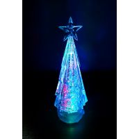 Bradut Cristal Ornamental cu Joc de lumini RGB - Magelectrocon