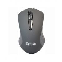 Mouse Wireless Optic 2.4GHZ 1000DPI SPACER - Magelectrocon