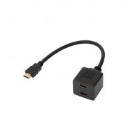 Adaptor HDMI tata la 2 HDMI mama 30cm - Magelectrocon