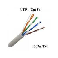 Cablu UTP 8 fire x 0.5mmý CAT5 Rola 305M - Magelectrocon