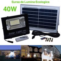 Proiector 40W cu Panou Solar si Telecomanda - Magelectrocon
