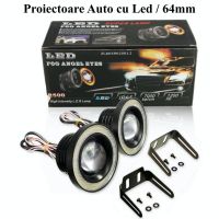 Proiector Auto cu Led 10W 64mm 3200Lm - Magelectrocon