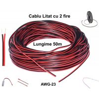 Cablu Alimentare Led RGB 2 Fire Rola 50m - Magelectrocon