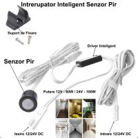 Senzor Pir Mini cu Infrarosu 12-24V cu Fire MK0003 - Magelectrocon
