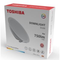 Spot Led Incastrabil 8W 4000K Toshiba - Magelectrocon