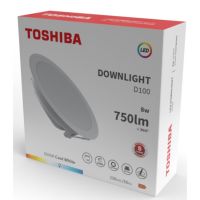 Spot Led Incastrabil 8W 6500K Toshiba - Magelectrocon