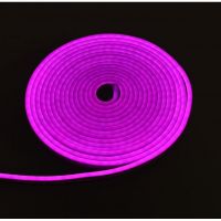 Banda Led Flexibil Mov 12V Lumina Neon 5m - Magelectrocon