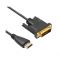 Cablu Video HDMI la DVI D 24+1 Pini 3M - Magelectrocon